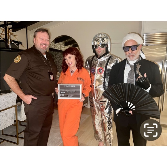 HALLOWEEN COSTUME- PRISON UNIFORM & accessories - Picture 7 of 13